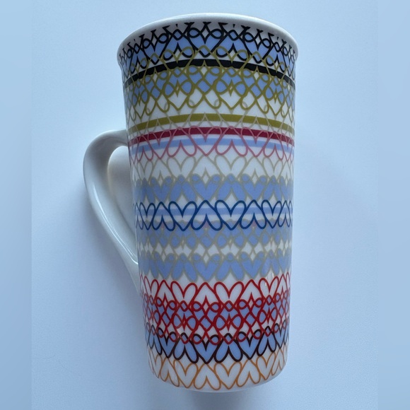 Starbucks Valentine's Day 2019 Multicolor Hearts Tall Coffee Tea Latte Mug 16oz - Picture 8 of 8